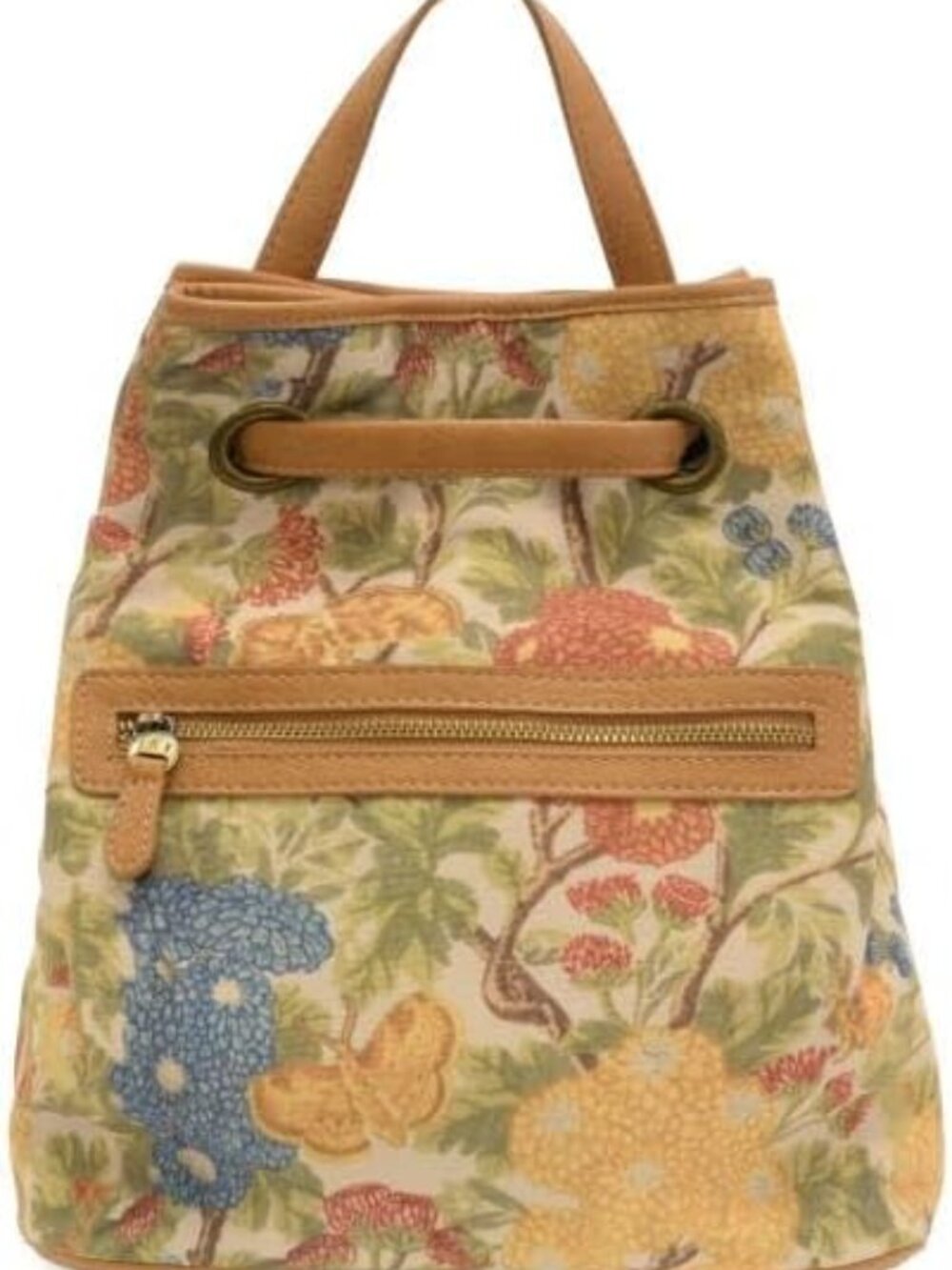 Joy Susan Women's Fashion Backpack Canvas Backpack - Botanical Floral